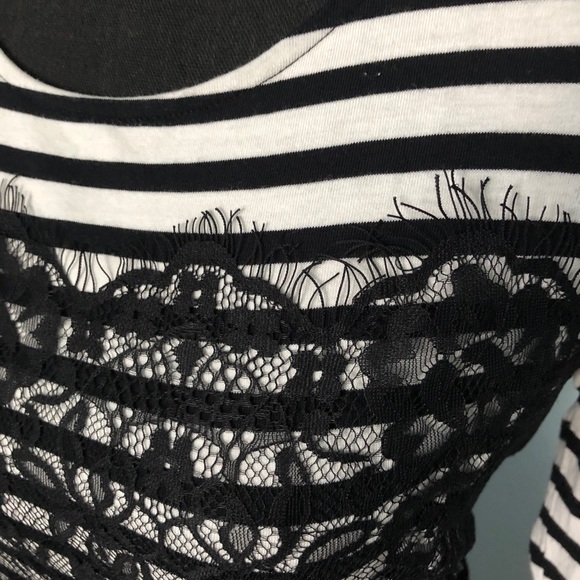 Elle• Lace Peplum Top - Picture 8 of 10